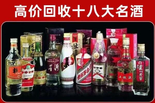 内江市威远县回收老酒